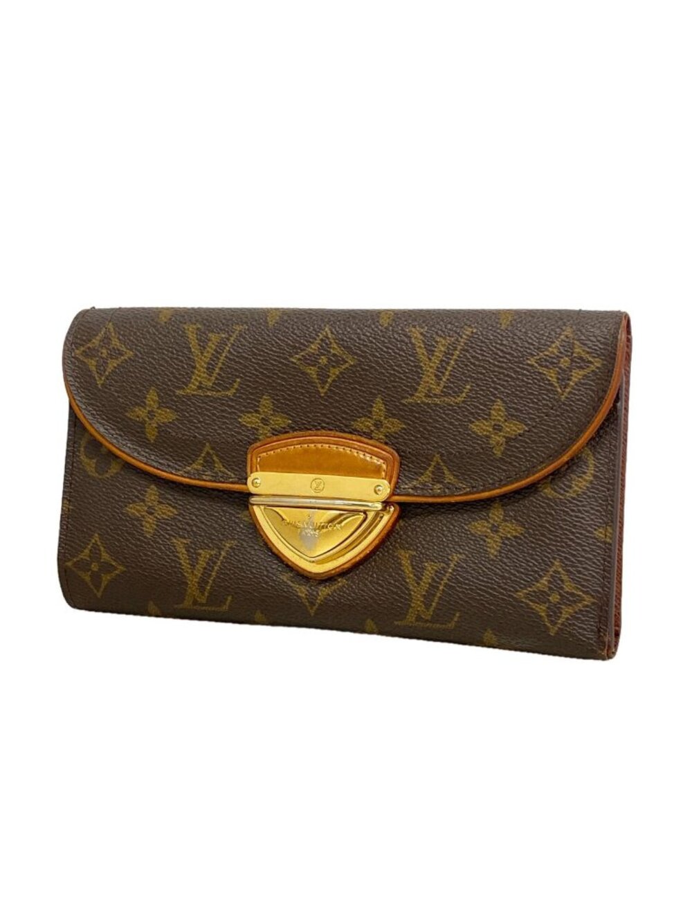 Louis Vuitton Trifold Wallet Monogram Portefeuille Eugenie Brown